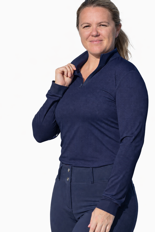 Fully Perforated Show Shirt