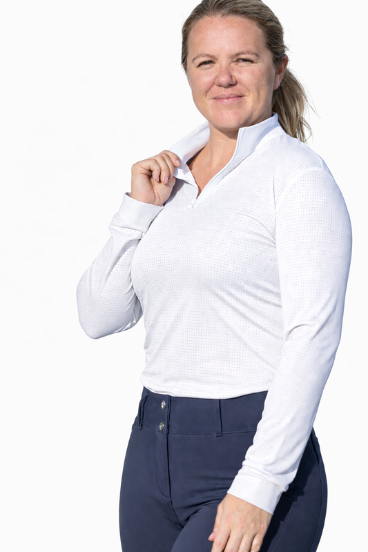 Fully Perforated Show Shirt