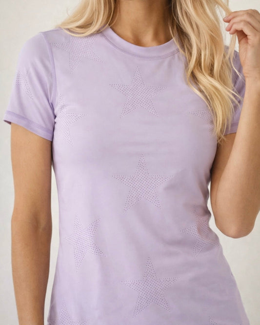 The Millie - Perforated Star Shirts UPF 50
