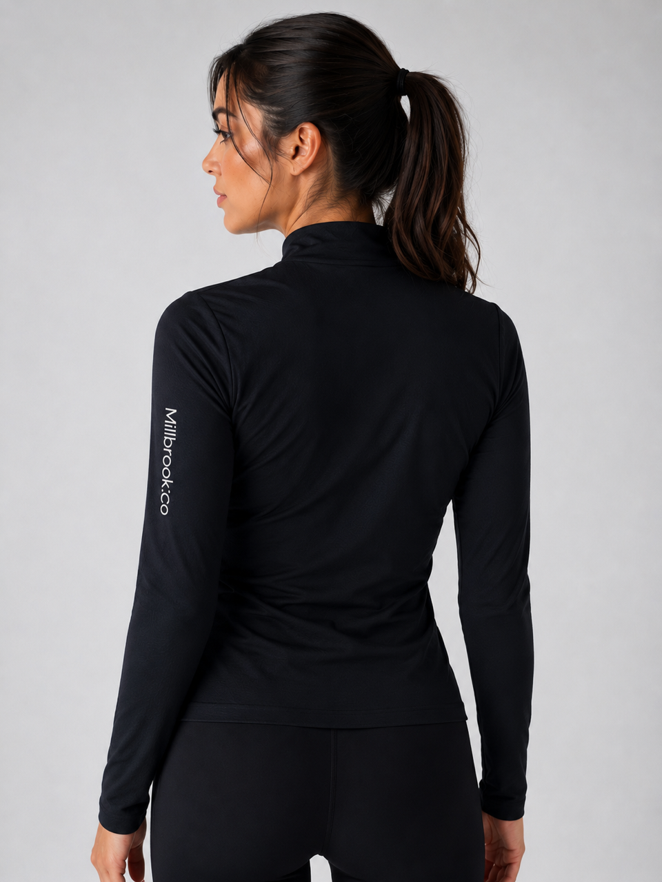 Perforated Turtleneck