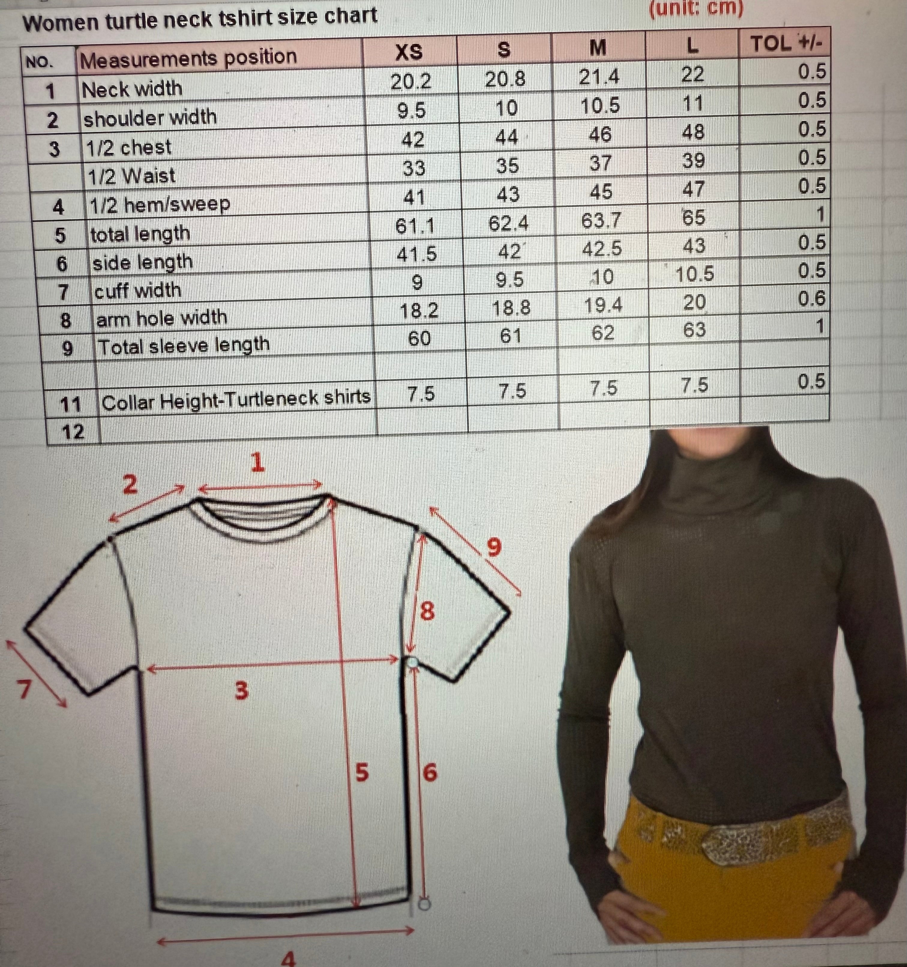 Perforated Turtleneck