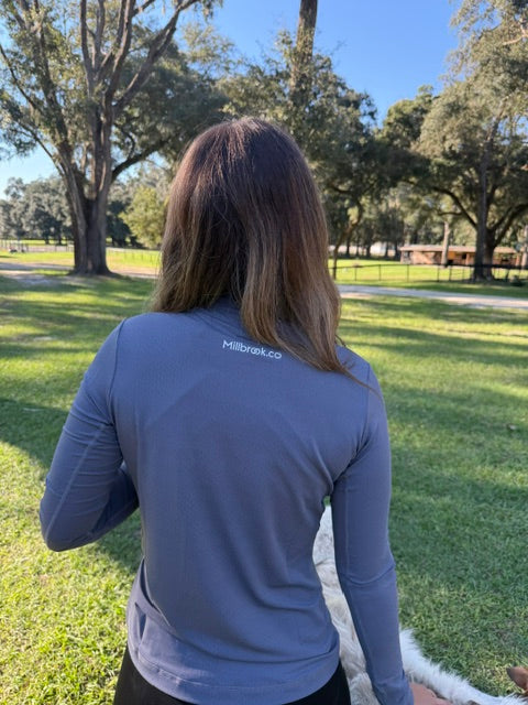 Honeycomb Mockneck