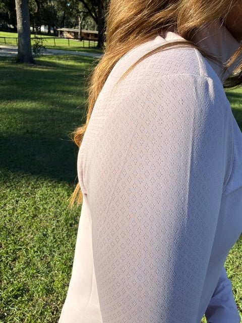 Honeycomb Mockneck