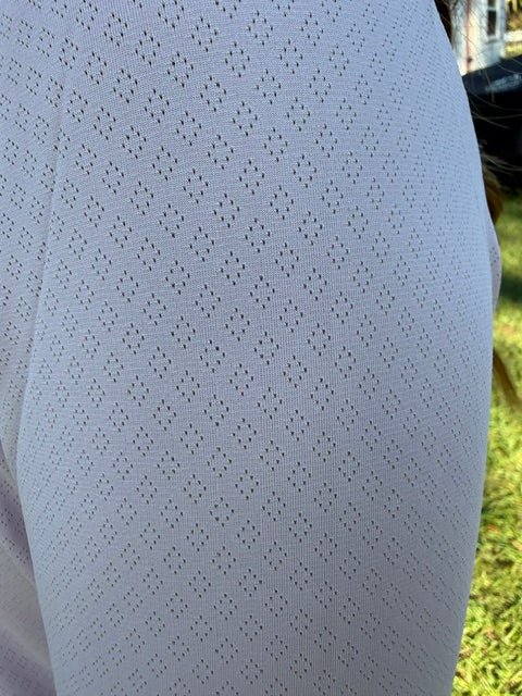 Honeycomb Mockneck