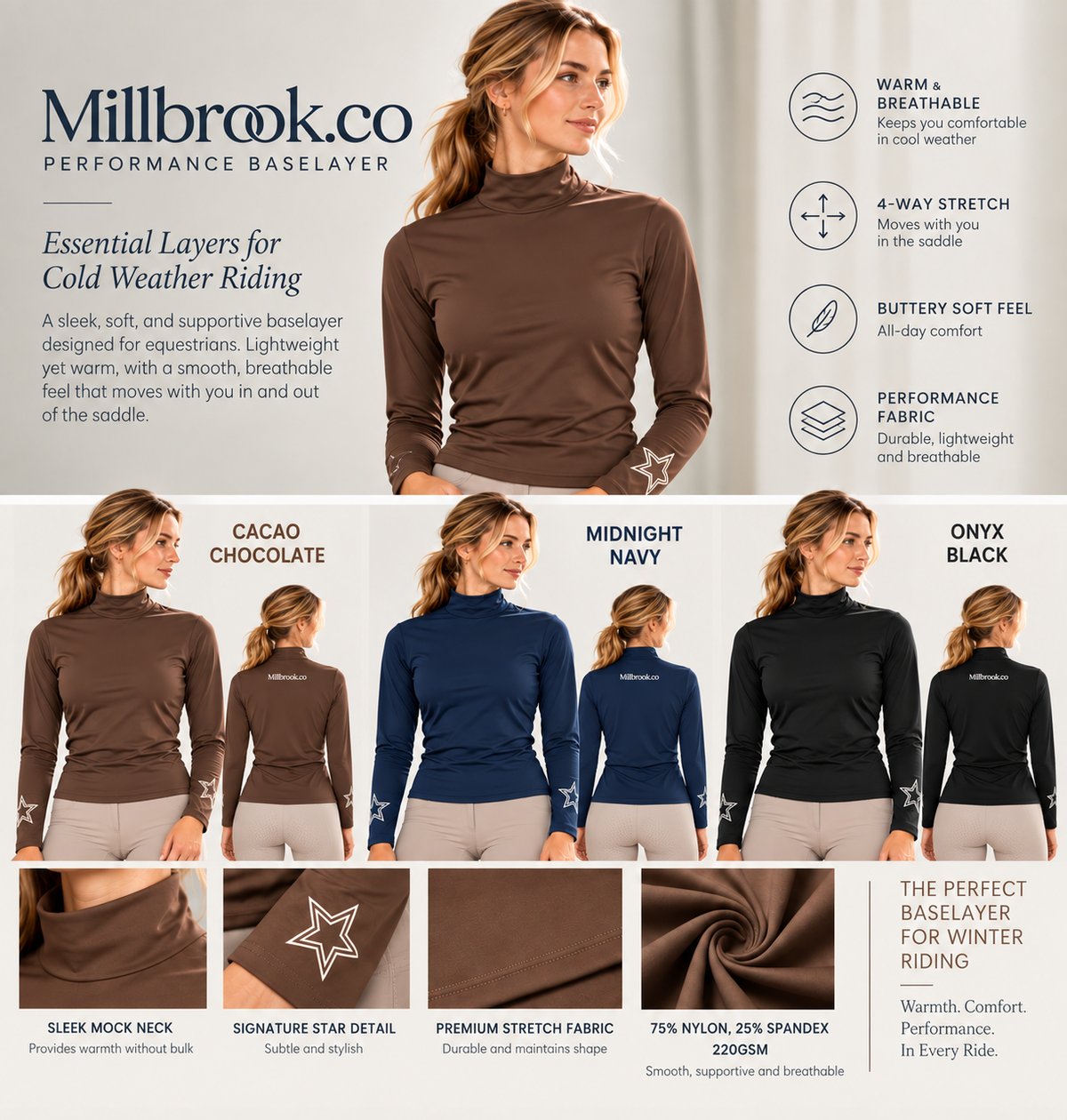 Celeste Baselayer Long Sleeve - Coming Soon