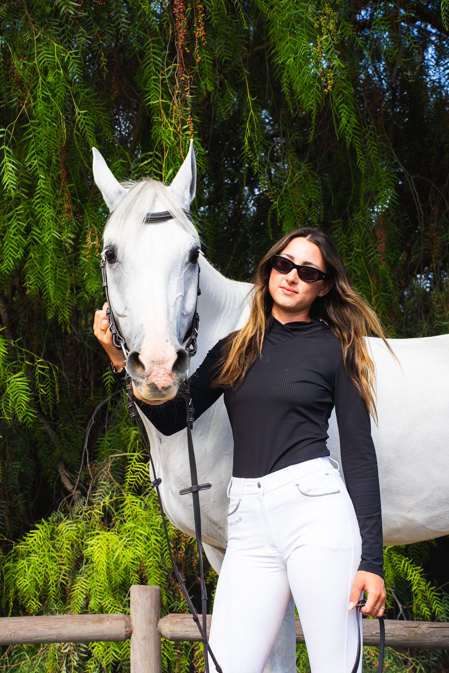 V Neck Perforated Shirt