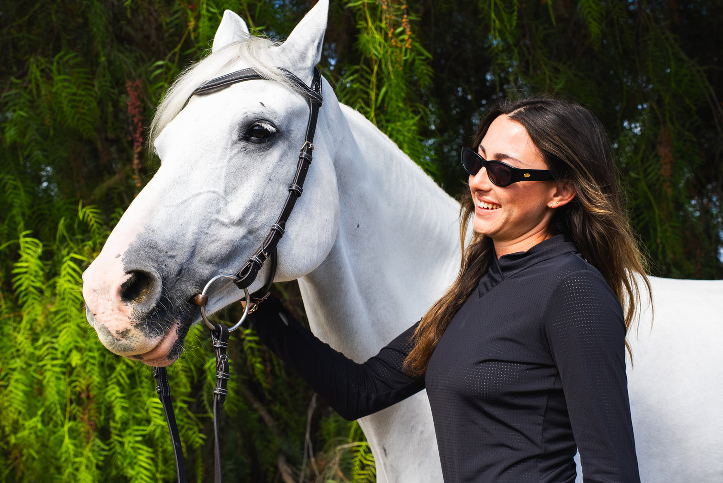 V Neck Perforated Shirt