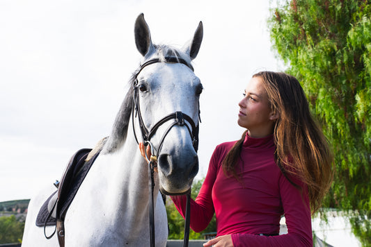 Perforated Turtleneck