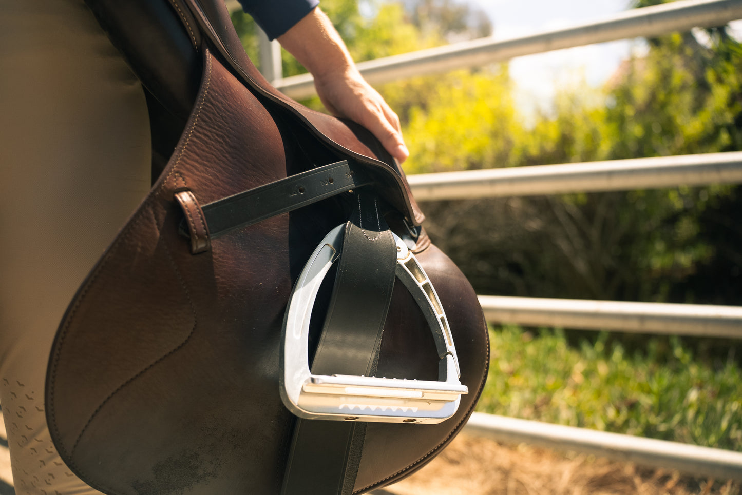 Wide Stirrup Leathers